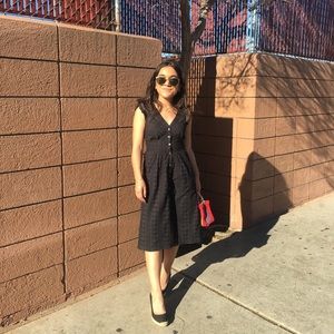 00P - J. Crew Romantic Eyelet Midi Dress